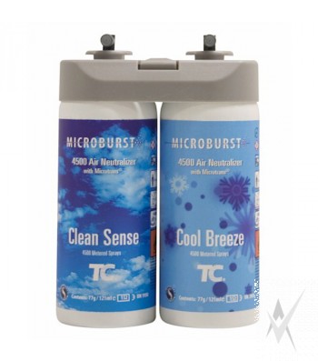 Oro gaiviklio flakonai, aromatai Clean Sense ir Cool Breeze, 2 x 121 ml