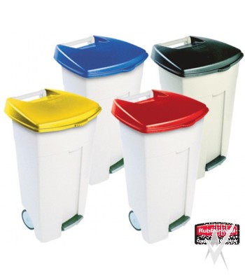 Šiukšliadėžių - konteinerių sistema atliekų rūšiavimui lauko sąlygomis Eco Step - On