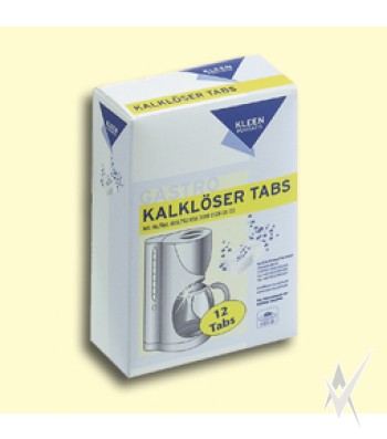 Nukalkinimo tabletės, 12 tablečių, 1 tabletė - 15 gramų