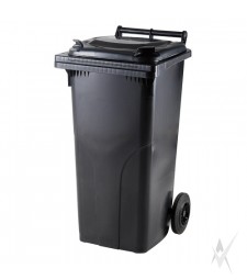 Konteineris atliekų rūšiavimui ar surinkimui 120 litrų talpos. Akcijinė kaina taikoma tik juodai spalvai.