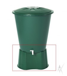 Lietaus talpos 510 litrų pagrindas, plastikinis. Svoris 4 kg. 