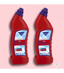 Vertikalių paviršių sanitarinis valiklis Push WC, 750 ml