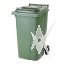 Konteineris atliekų rūšiavimui ar surinkimui 240 litrų talpos
